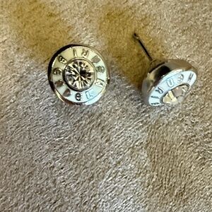 Henri Bendel Silver Stud Earrings